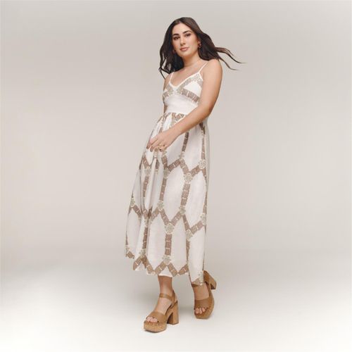 Vestido Midi Mujer Malabar Puff