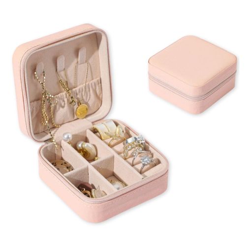 Mini Joyero Portátil Modelo M1 Beige