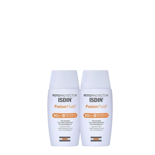 Duo ISDIN Fotoprotección Fusión Fluid SPF 50 x2