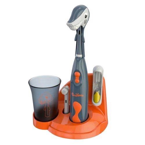 Set Cepillo de Dientes Electrico para niño Brusheez - Shadow el Tiburon