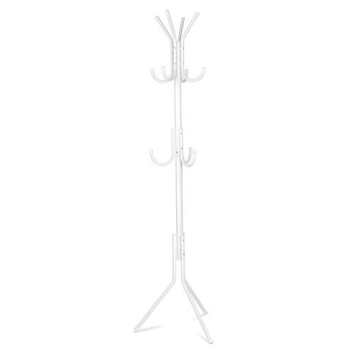 Perchero Armable Colgador Metálico para Orden y Estilo Blanco