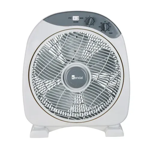 VENTILADOR SOBREMESA BOX 12 PULGADAS CON TIMER KF-12B3 BLANCO