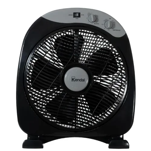 VENTILADOR SOBREMESA BOX 12 PULGADAS KF-12B3 NEGRO.
