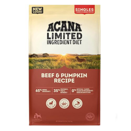 Alimento Acana para Perros Adultos Carne y Calabaza 10.2 Kg