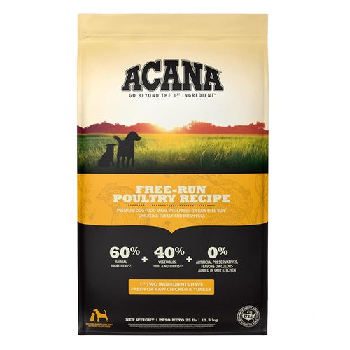 Alimento Acana para Perros Adultos con Ave de Corral 11.3 Kg