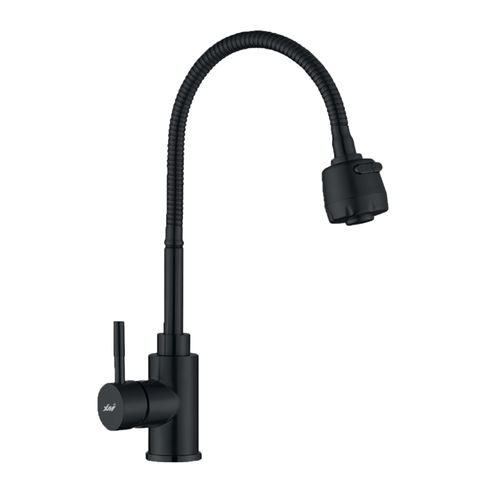 Grifería Monocomando Flexible Negra MC304-0109301 Diseño Moderno y Funcional