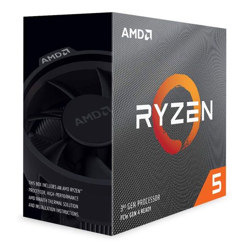 PROCESADOR AMD RYZEN 5 3600, 3.60GHZ, 32MB L3, 6 CORE, AM4, 7NM, 65W.