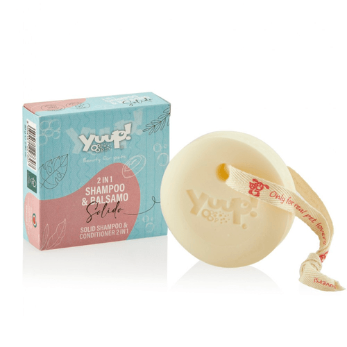 Shampoo Sólido para Mascotas - 2 en 1