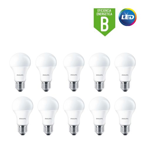 Foco led philips 15w ecohome / pack 10 unidades