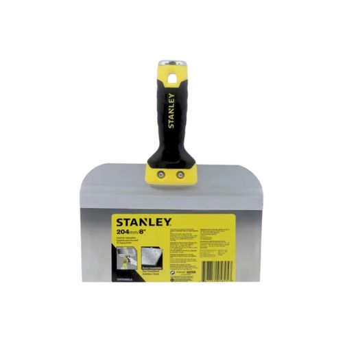 Espátula masillador para drywall y otros 8 pulgadas INOXIDABLE STANLEY