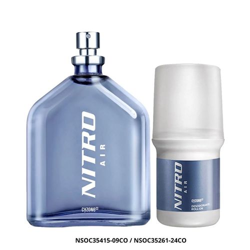 Set CyZone Nitro Air Colonia y Desodorante Masculino