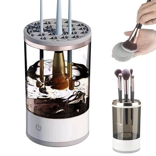 Lavador de Brochas para Maquillaje con Conexión USB