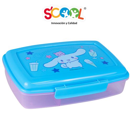 Taper Scool Cinnamoroll Polipropileno 3 Divisiones 1Lt