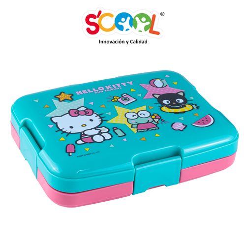Taper Scool Bento Hello Kitty Friends 4 Broches 1Lt