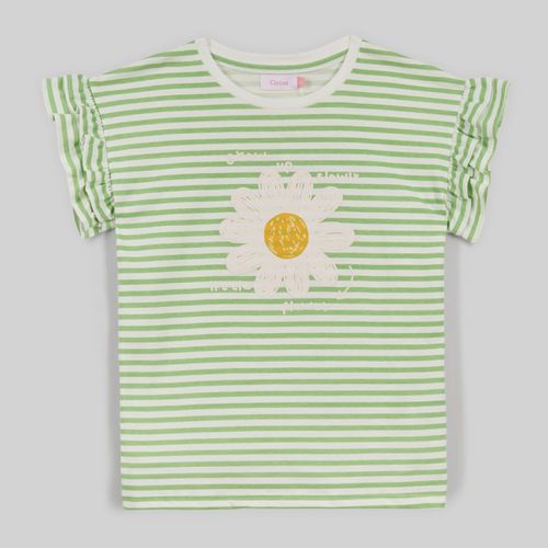 Polo Para Niña Circus Blossom Rib Rayas Yu