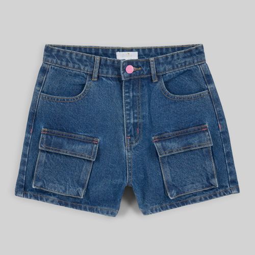 Short Para Teen Niña Zubito Cargo Neon