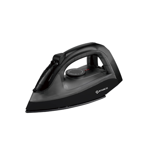 Plancha a vapor con base cerámica, negro Imaco – Motor/1200Watts !OFERTON!