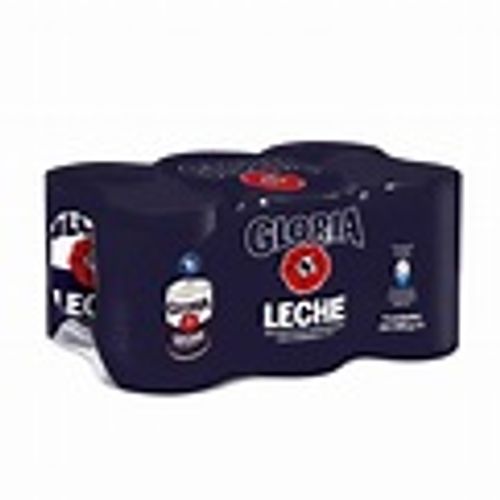 Leche Gloria Reconstituida Entera Sixpack Lata 390 g