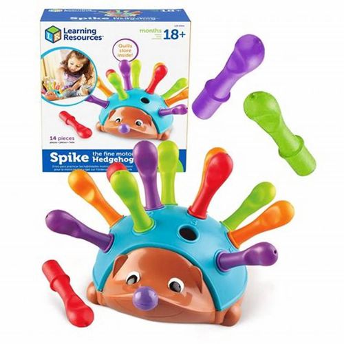 Erizo Montessori Para Niños Juguete Sensorial Didáctico Colores