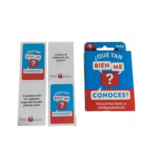 JUEGO FAMILIAR QUE TANTO ME CONOCES