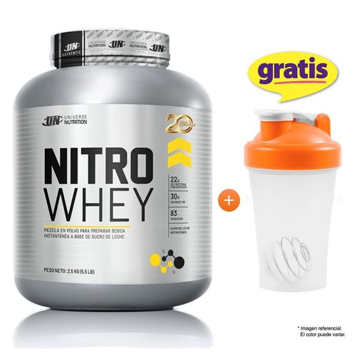 Proteína Universe Nutrition Nitro Whey 2.5 Kg Cookies