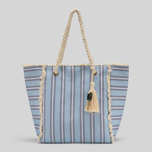 Cartera De Playa Hypnotic Rayas