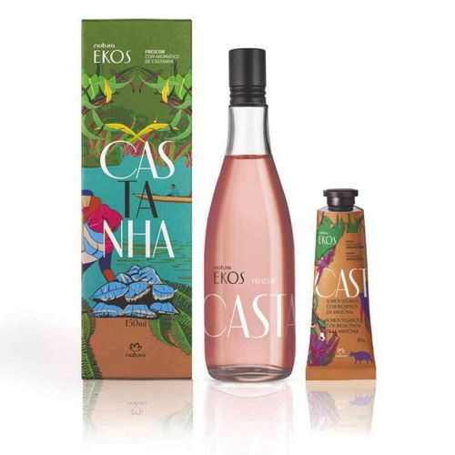 Set Ekos Natura Colonia y Pulpa Hidratante para Manos Castaña