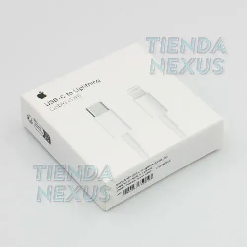 Cable Lightning USB-C de 1 Metro para iPhone Apple Original + Regalo