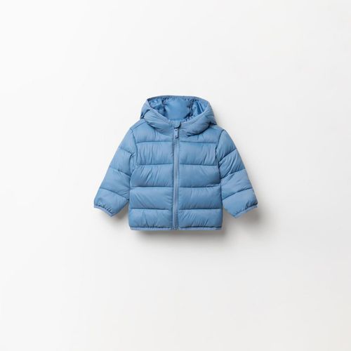 Casaca Bebé Niño Sfera Acolchada Ligera Azul
