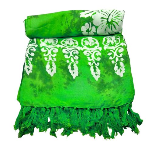 Pareo Malla Pañoleta Laguna Color Verde