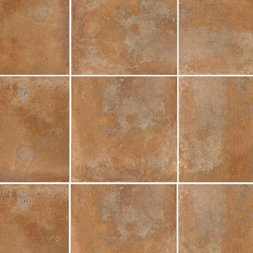 Piso Cerámico Cementicio Prastar Marrón 60x60cm 1.44m2 Aura