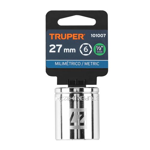 Dado ½” x 27mm Truper