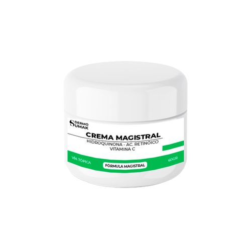 CREMA MAGISTRAL HIDROQUINONA 4% & AC RETINOICO 0.025% & VITAMINA C 2% -50 GR DERMO SUMAK