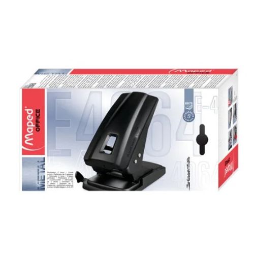 Perforadora Maped Essentials Metal 60 Hojas E-4064 Color Negro