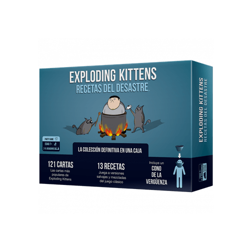 EXPLODING KITTENS: RECETAS DEL DESASTRE