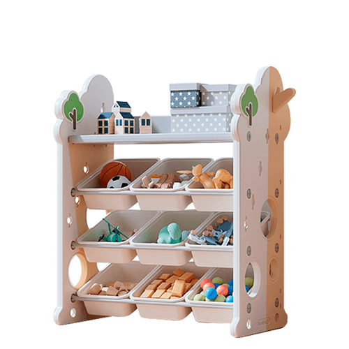 Estante Gris para Juguetes