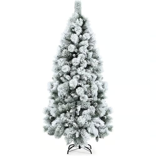 Árbol De Navidad Nevado 240cm 3 Cuerpos Árbol Artificial LAN-240VR (JYA)