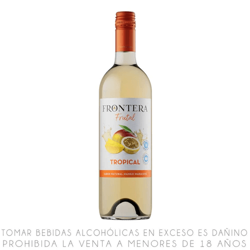 Vino Blanco Frontera Frutal Tropical Botella 750ml