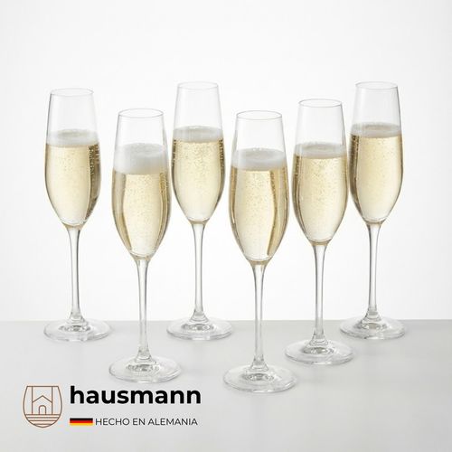 Copas de Cristal para Champagne Set x12 Und