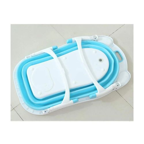 Tina Plegable Bañera Para Bebé Con Temperatura Celeste