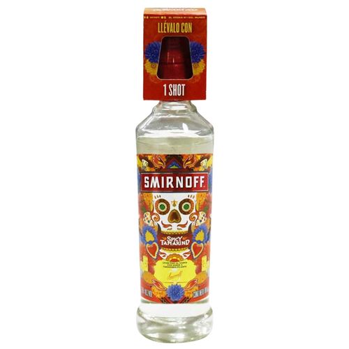 Pack Vodka SMIRNOFF Spicy Tamarindo Botella 700ml + Shot