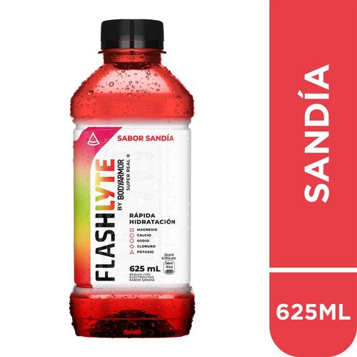 Bebida Rehidratante FLASHLYTE Sandía Botella 625ml