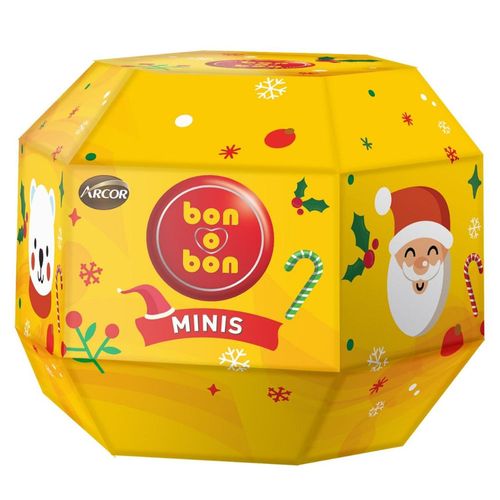 Bombones de Chocolate BON O BON Esfera Multipack Pote 48g