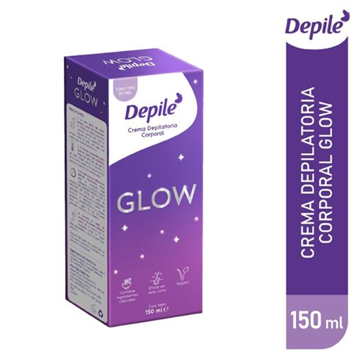 Crema Depilatoria DEPILÉ Glow Tubo 150ml