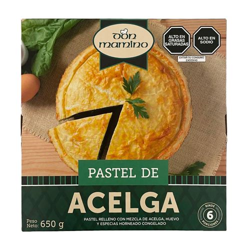 Pastel de Acelga DON MAMINO Bandeja 650g