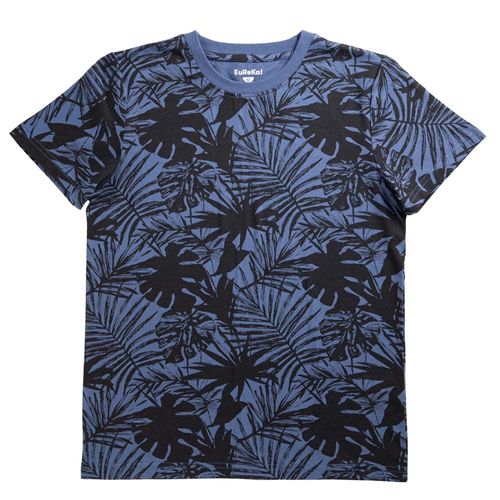 Polos Manga Corta mini print 2 Teen Niño EUREKA