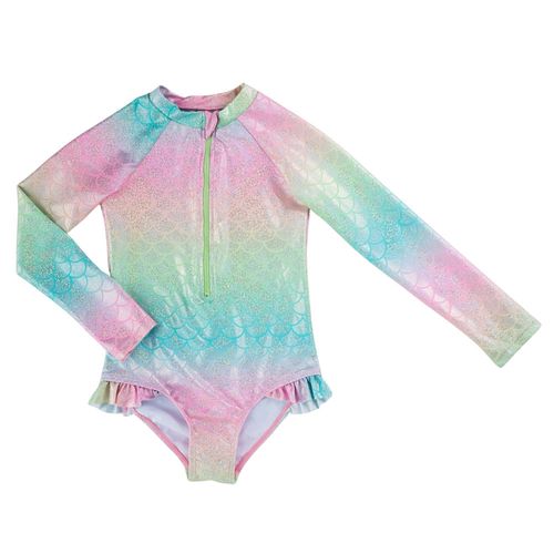 Ropas de Baño Manga larga sirena Niña EUREKA