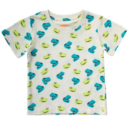 Polos Mini Print Manga Corta Bebé Niño BABY EUREKA