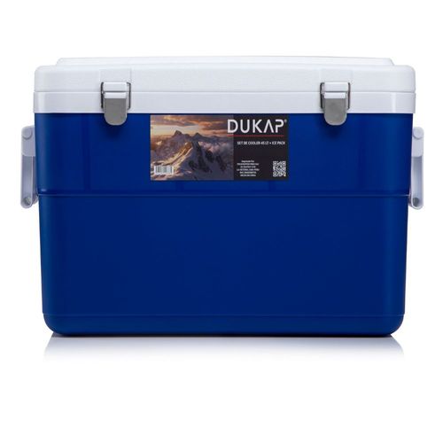 COOLER DUKAP 45 LITROS AZUL - ICEPACK GRATIS