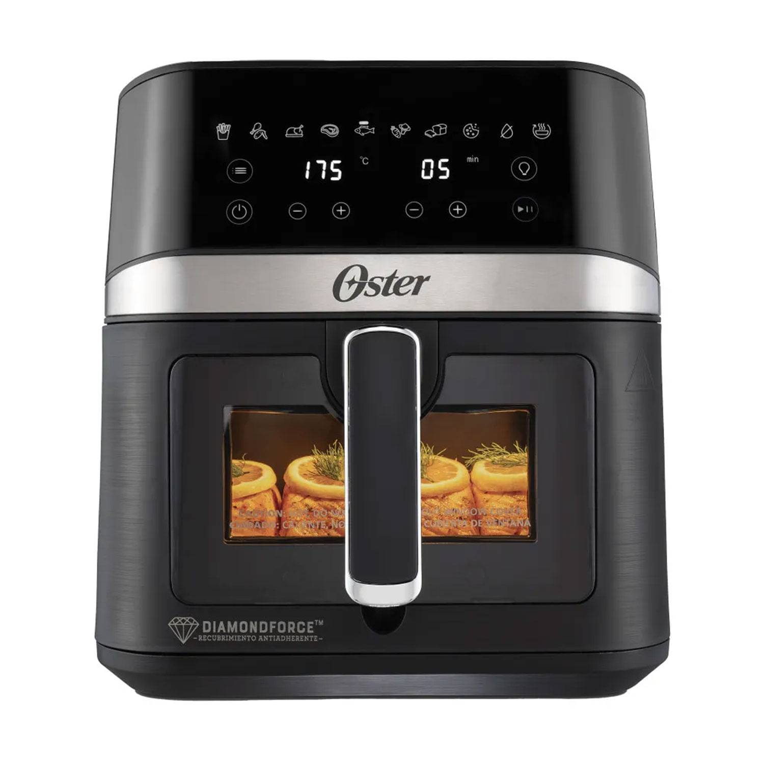 Freidora de Aire Digital Oster CKSTAF60WDDF con Recubrimiento DiamondForce  6L